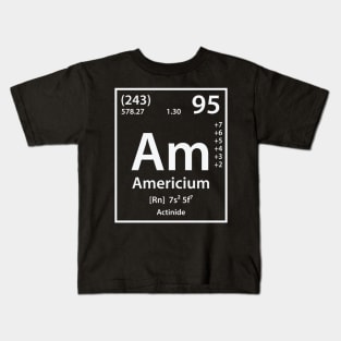 Americium Element Kids T-Shirt